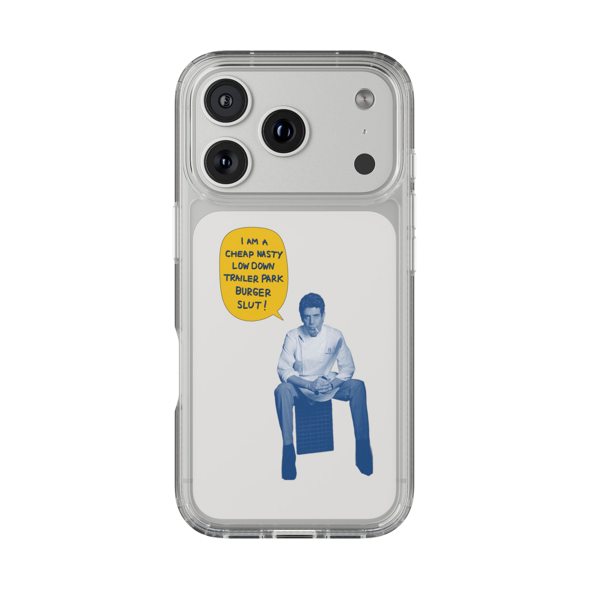 BOURDAIN IPHONE CASE